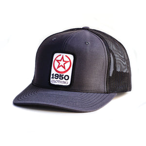 1950 Clothing Co Hat (Charcoal/Black)
